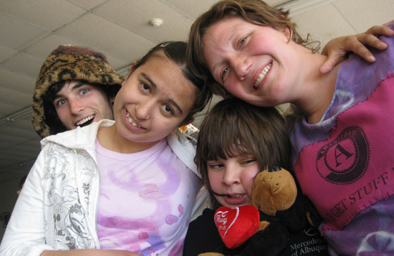 Participants in the Arts Adventures Program Participants in the Arts Adventures Program