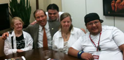 VSA folks meet with Tom Udall